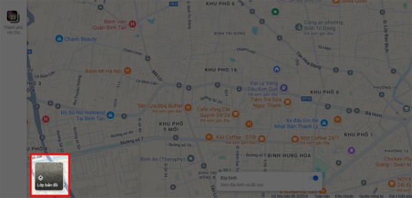 Bạn cần truy cập vào trang chủ của Google Maps thông qua trình duyệt web