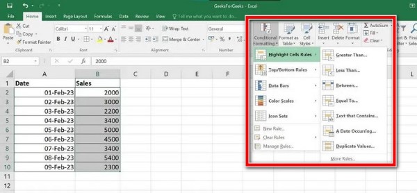 chọn quy tắc phù hợp với nhu cầu của bạn