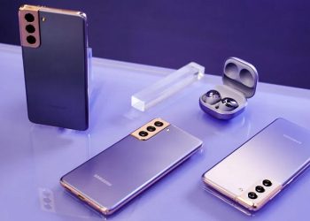 Điện thoại Samsung màu tím