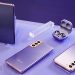 Điện thoại Samsung màu tím
