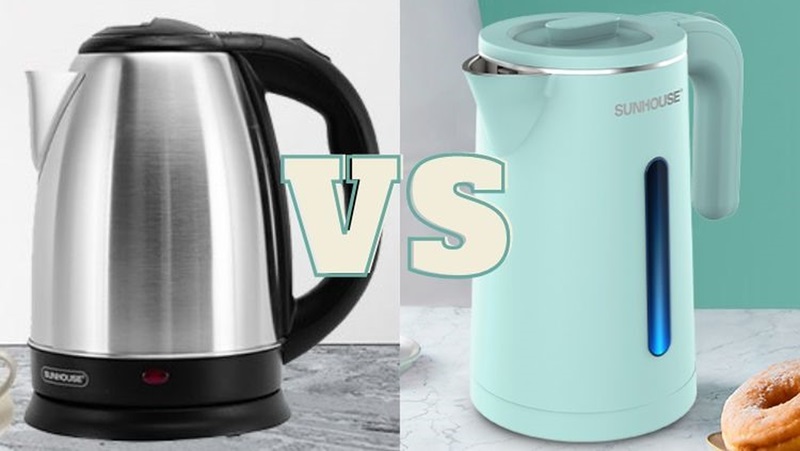 Nên mua ấm siêu tốc nhựa hay inox