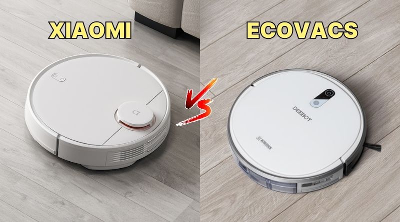 So sánh robot hút bụi Xiaomi và Ecovacs