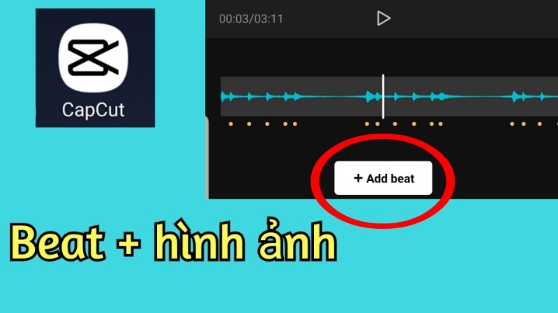 Cách làm ảnh đập theo nhạc trên Capcut