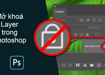 Cách mở layer trong Photoshop