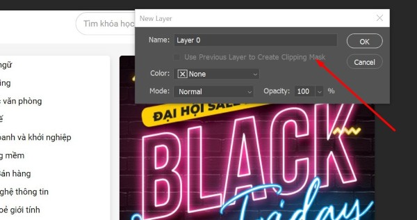 Bạn chỉ cần nhấn đúp vào layer Background