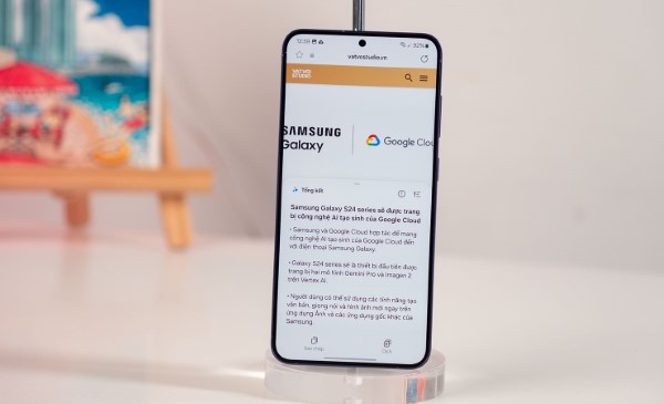 Tính năng tóm tắt trang web chỉ hoạt động trên các thiết bị chạy One UI 6.1.1 trở lên