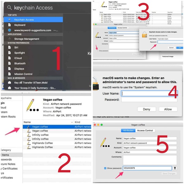 Với iCloud Keychain, bạn có thể dễ dàng tìm và xem lại mật khẩu Wi-Fi đã lưu ngay trên iPhone