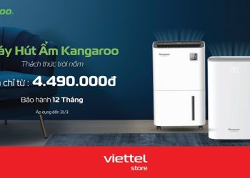 Máy hút ẩm Kangaroo – Thách thức trời nồm, giá chỉ từ 4.490.000đ