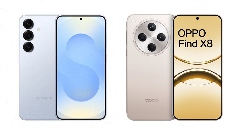 So sánh Samsung Galaxy S25 và OPPO Find X8: Mẫu Flagship nào ‘chất’ hơn?
