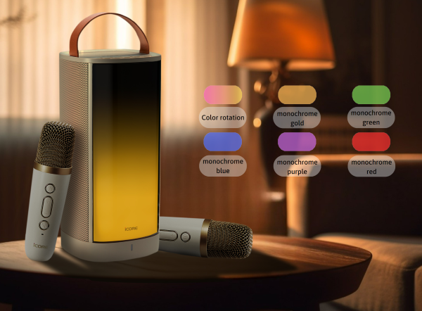 Loa Bluetooth iCore iParty, kèm 2 micro