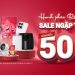 Hạnh phúc ngập tràn, sale rộn ràng, giảm đến 50%++