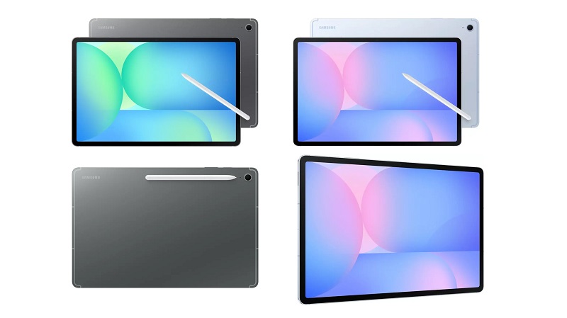 Lộ diện ảnh render Galaxy Tab S10 FE và Tab S10 FE Plus cùng thông số kỹ thuật trước ngày ra mắt