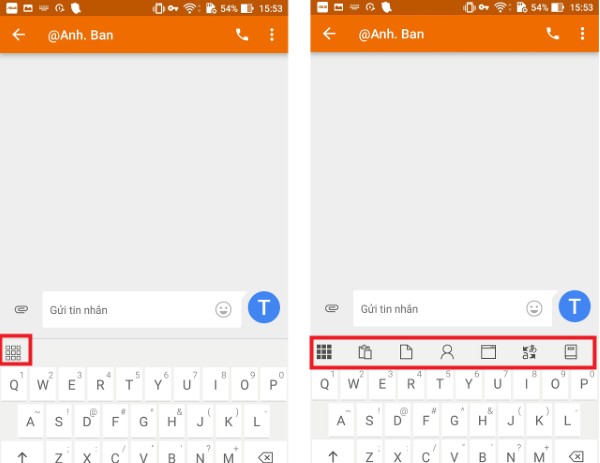 Bạn có thể mở trình soạn thảo tin nhắn để trải nghiệm các tính năng