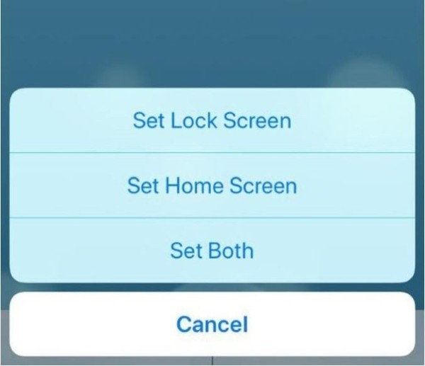Chọn một trong ba tùy chọn