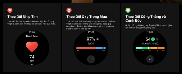Ứng dụng OHealth được trang bị nhiều tính năng hỗ trợ người dùng quản lý sức khỏe