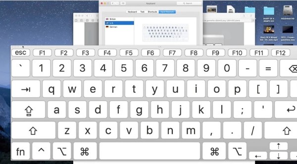 Keyboard Viewer – một tính năng có sẵn trên macOS