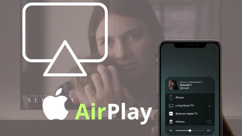 cài đặt airplay cho iphone