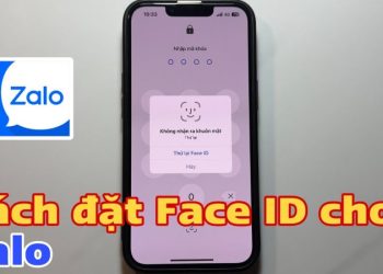 cài face id cho zalo