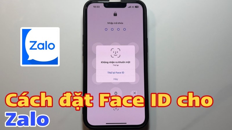 cài face id cho zalo