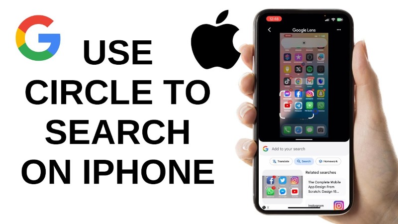 Người dùng iPhone có thể dễ dàng tìm kiếm thông tin về bất kỳ đối tượng nào trên màn hình