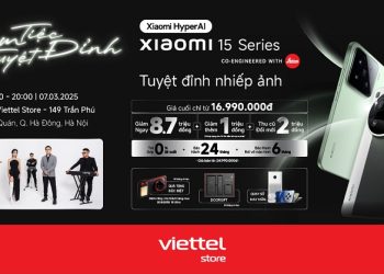 Lên lịch hẹn hò cùng Viettel Store trong đêm tiệc trả hàng tuyệt đỉnh với Xiaomi 15 Series