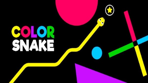 Color Snake với các chướng ngại vật đầy màu sắc