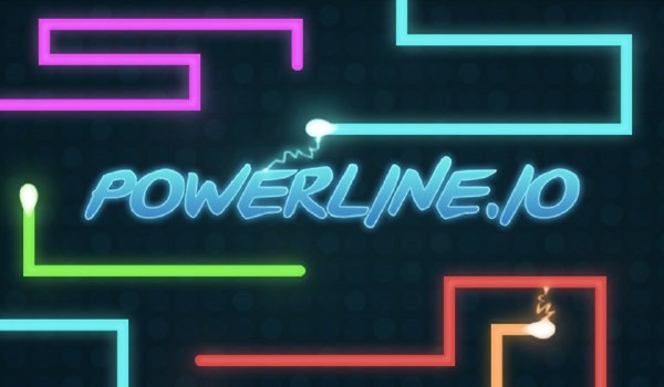 Powerline.io với phong cách neon hiện đại