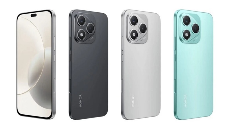 Rò rỉ hình ảnh render của HONOR 400 Lite, tiết lộ nút camera giống iPhone, ba phiên bản màu