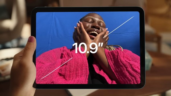 iPad Gen 10 với màn hình được mở rộng lên 10.9 inch