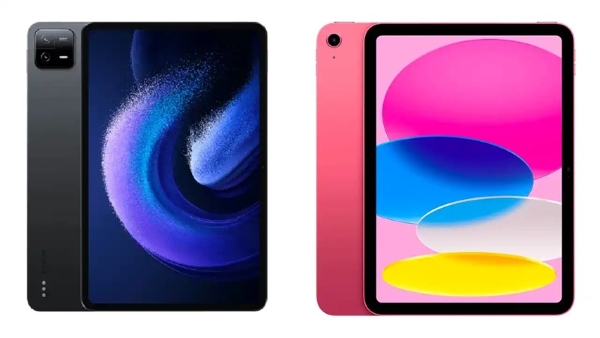 iPad Gen 10 và Xiaomi Pad 6 đều sở hữu thiết kế nguyên khối cao cấp