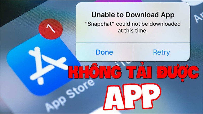 ipad không tải được ứng dụng