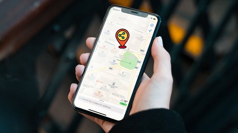 Tính năng chia sẻ vị trí trên Messenger cho phép người dùng gửi vị trí hiện tại