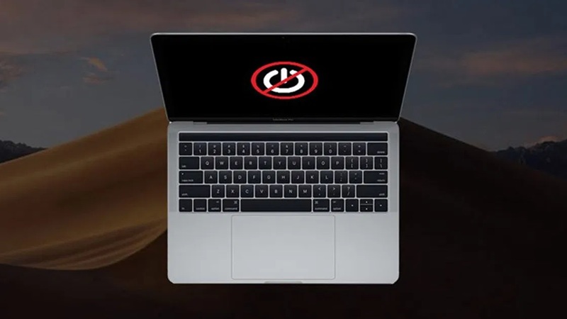 macbook bật không lên