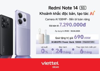 mở bán Xiaomi Redmi Note 14 5G