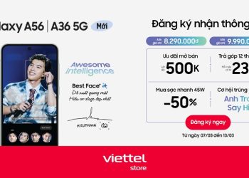 Cơ hội trúng vé Anh trai say hi khi đăng ký thông tin Galaxy A36| A56 5G mới