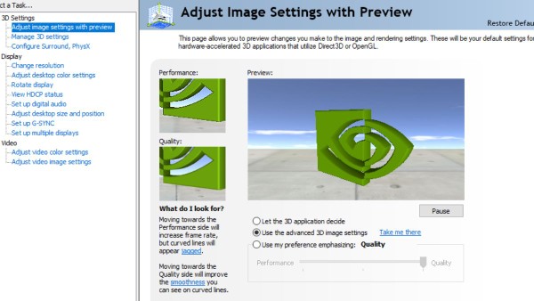 Mở ứng dụng và bạn sẽ thấy giao diện với các mục tùy chỉnh nằm ở phía bên trái
