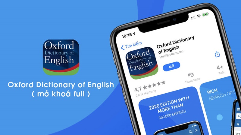 Oxford Dictionary of English là hệ thống từ điển Anh-Anh toàn diện và uy tín
