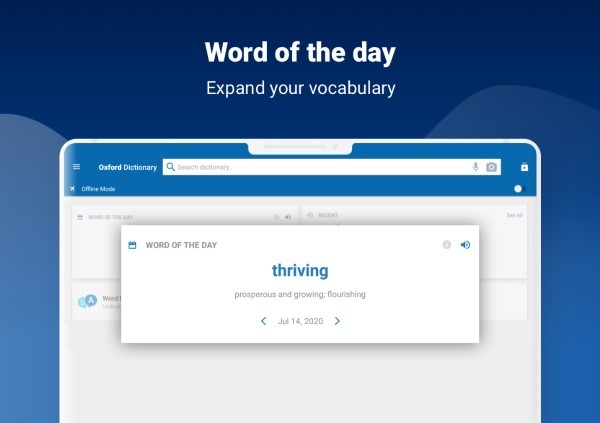 Tính năng 'Word of the day' (Từ vựng trong ngày)