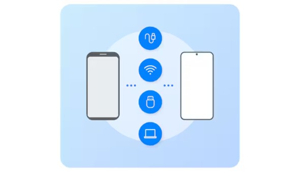 Ứng dụng cho phép người dùng lựa chọn nhiều cách kết nối
