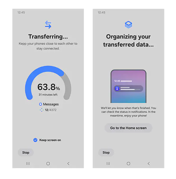 Nhấn Hoàn thành để kết thúc quá trình chuyển đổi và kiểm tra dữ liệu
