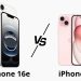 so sánh iphone 16e và iphone 15