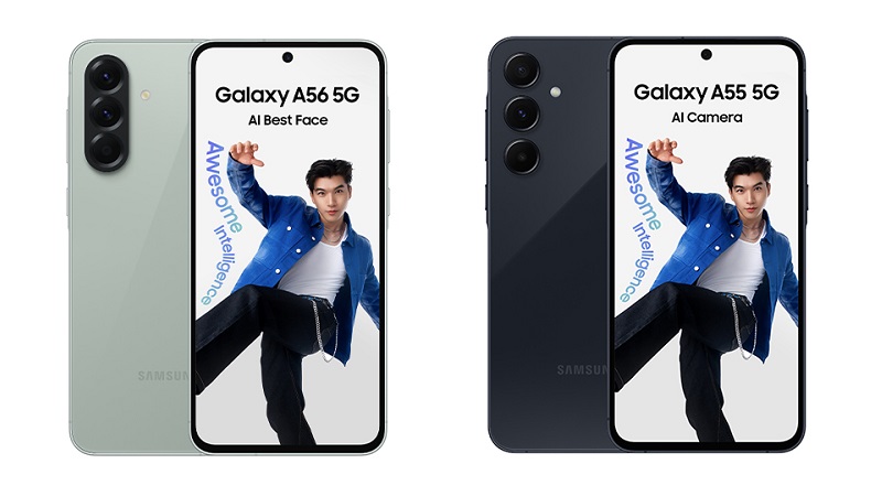 So sánh Samsung Galaxy A56 5G và Galaxy A55 5G