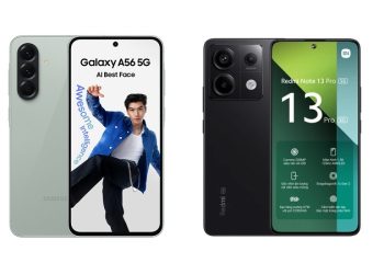 So sánh Samsung Galaxy A56 5G và Xiaomi Redmi Note 13 Pro 5G