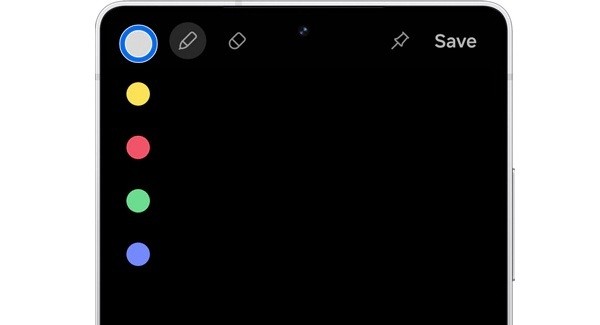 Sử dụng các tùy chọn ghi chú trên màn hình