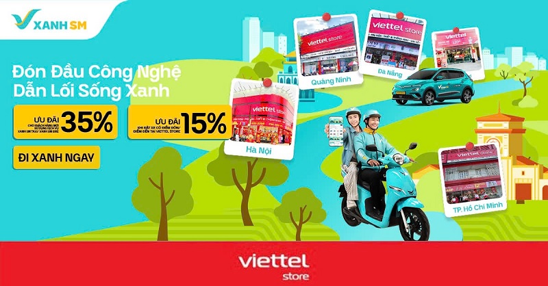 Xanh SM x Viettel Store: Lan tỏa thông điệp về lối sống xanh bền vững cho cộng đồng