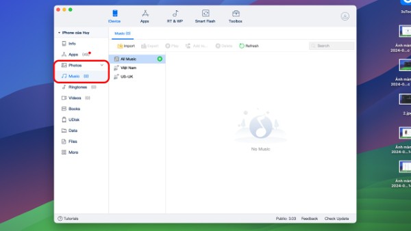 Tính năng quản lý dữ liệu media trên iPhone