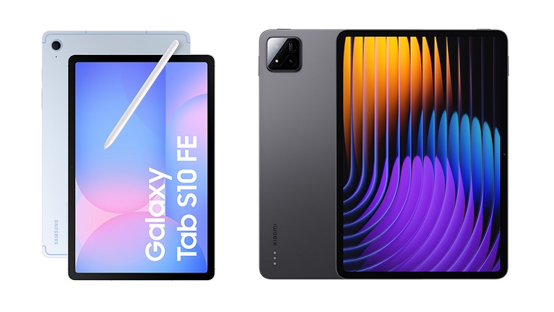 So sánh Samsung Galaxy Tab S10 FE và Xiaomi Pad 7
