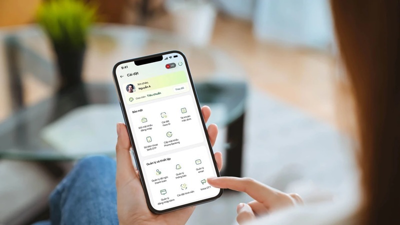 Tính năng Voice OTT trên ứng dụng VCB Digibank