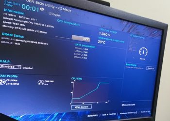 bios bị treo