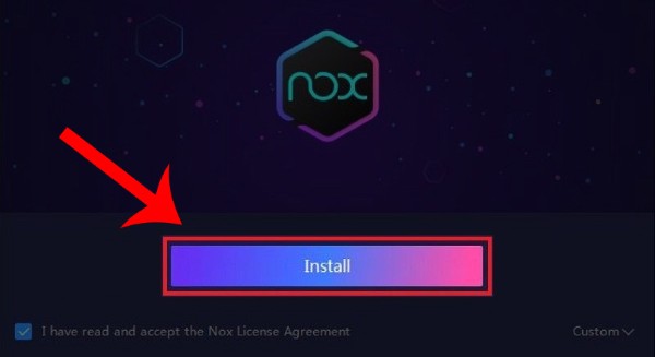 Bước 4: Chờ trong giây lát > Chọn Install